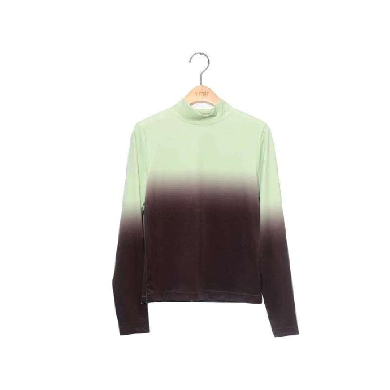 【达人专属】 圆领半高领打底衫长袖4J812377D