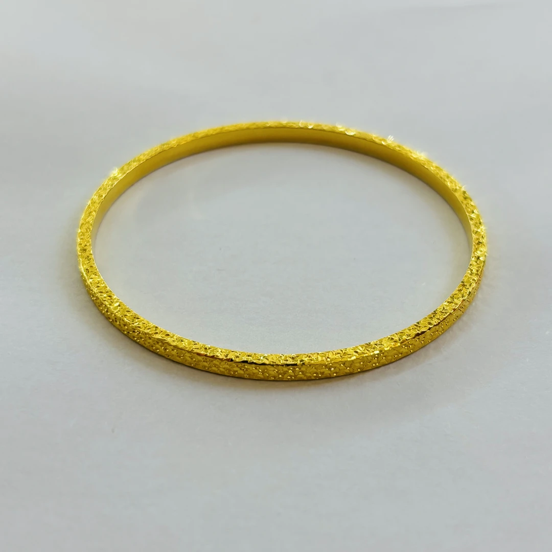 黄金足金999碎碎冰手镯