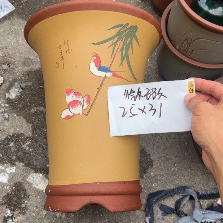 紫砂花盆特价清仓