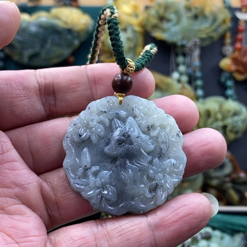 【闪购商品】未镶嵌蛇纹石玉吊坠
