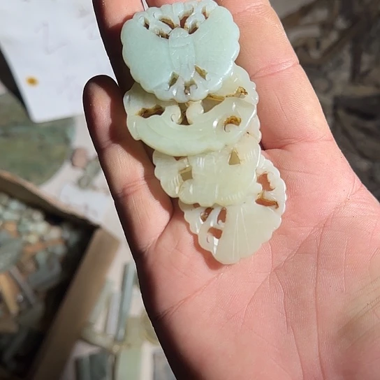 顺***务玻璃工艺品吊坠钥匙扣