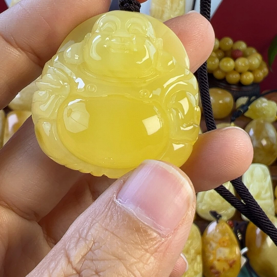 蜜蜡吊坠(赠链)未镶嵌