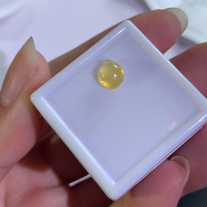 未镶嵌挂件翡翠黄桃