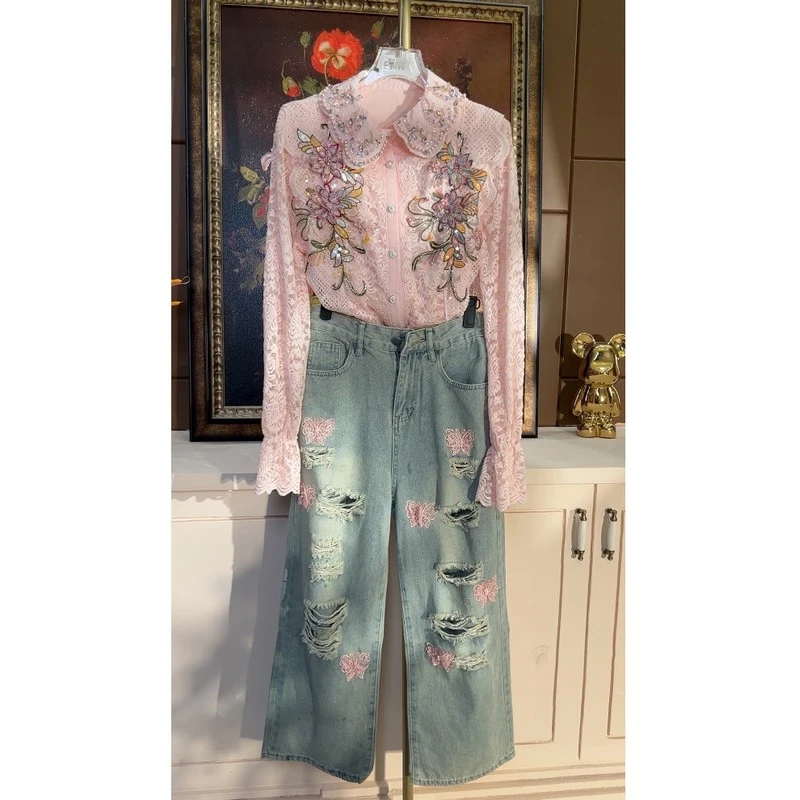 芙娜妮轻奢春夏新款小众设计气质显瘦名媛女装时尚两件套F2510826