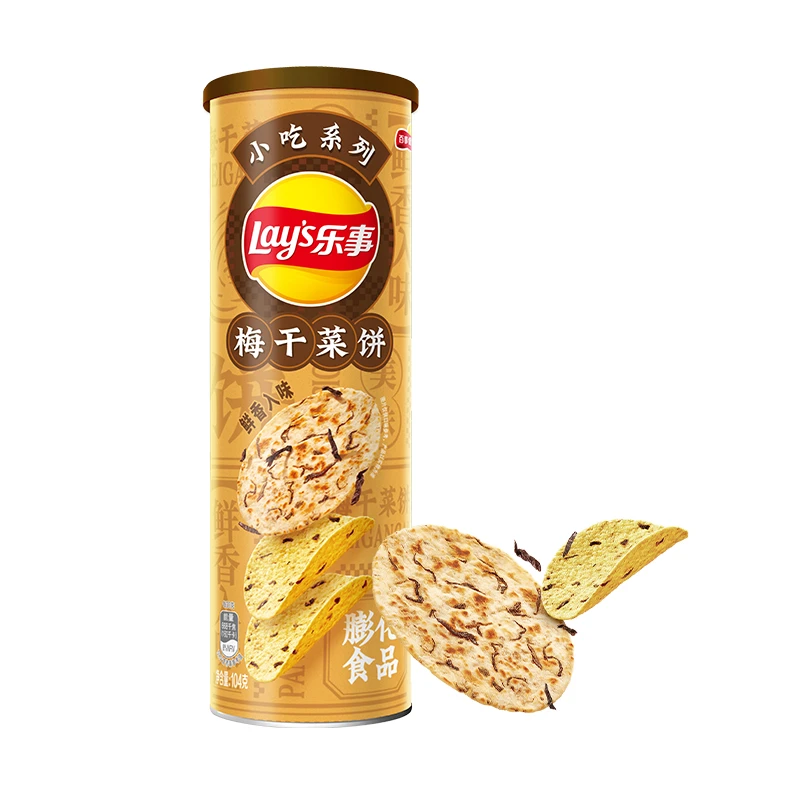 乐事小吃系列梅干菜饼104g