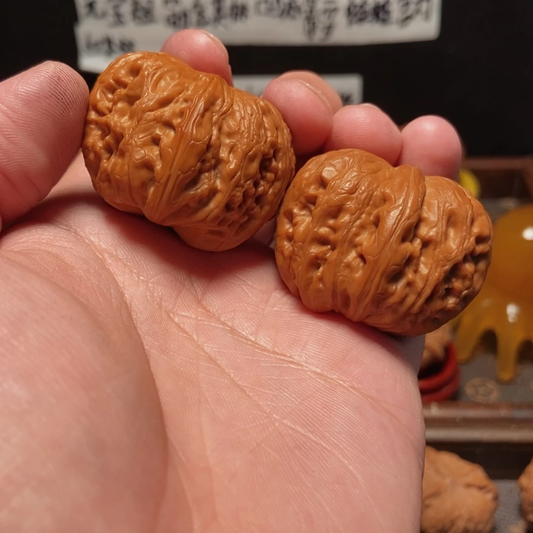 吊坠文玩核桃元宝42尺7