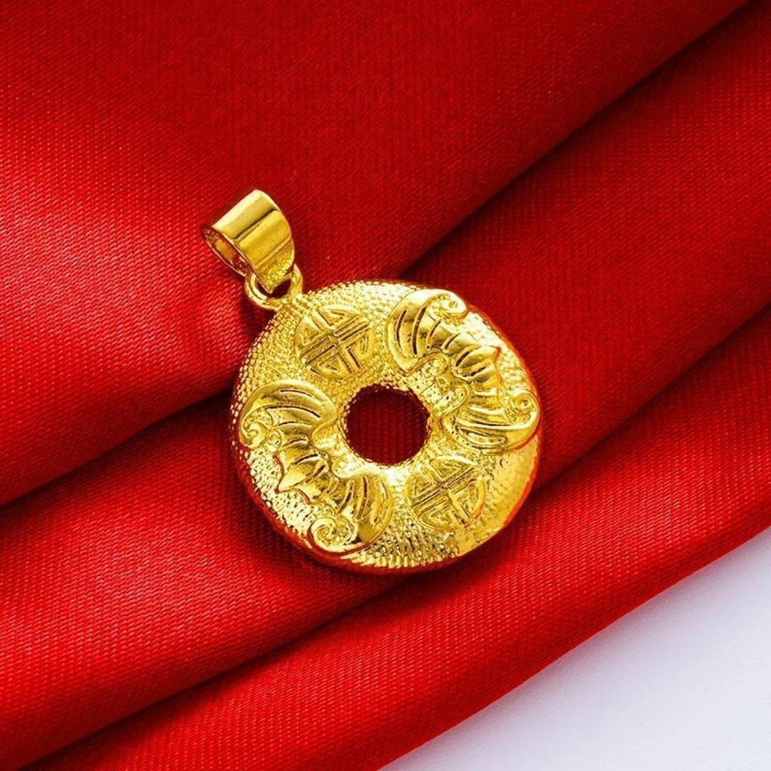 高端大气简约平安扣（ZJB07)经典百搭