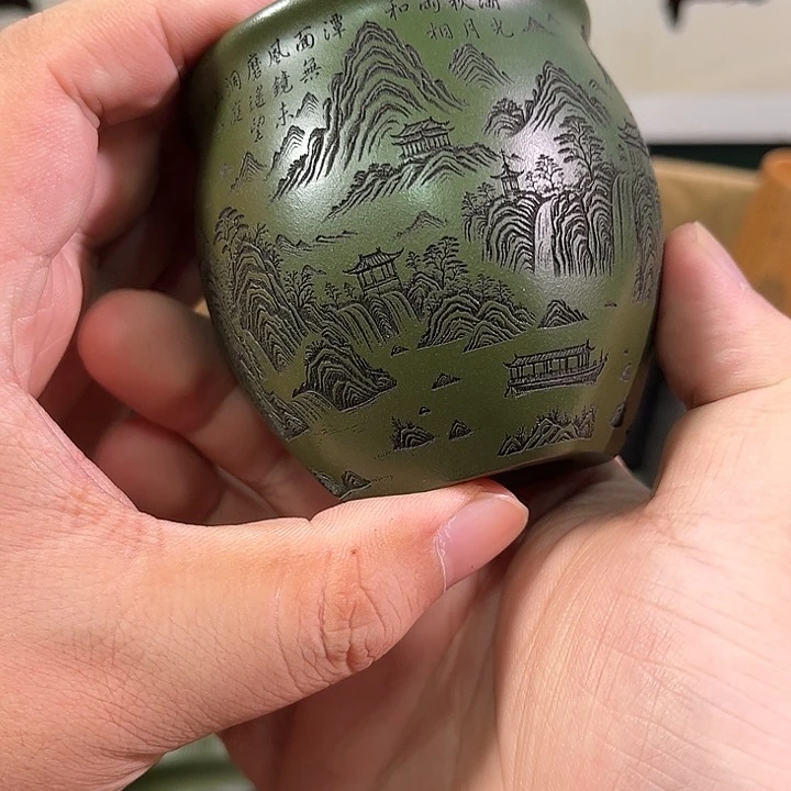 茶杯紫砂全手工紫砂主人杯