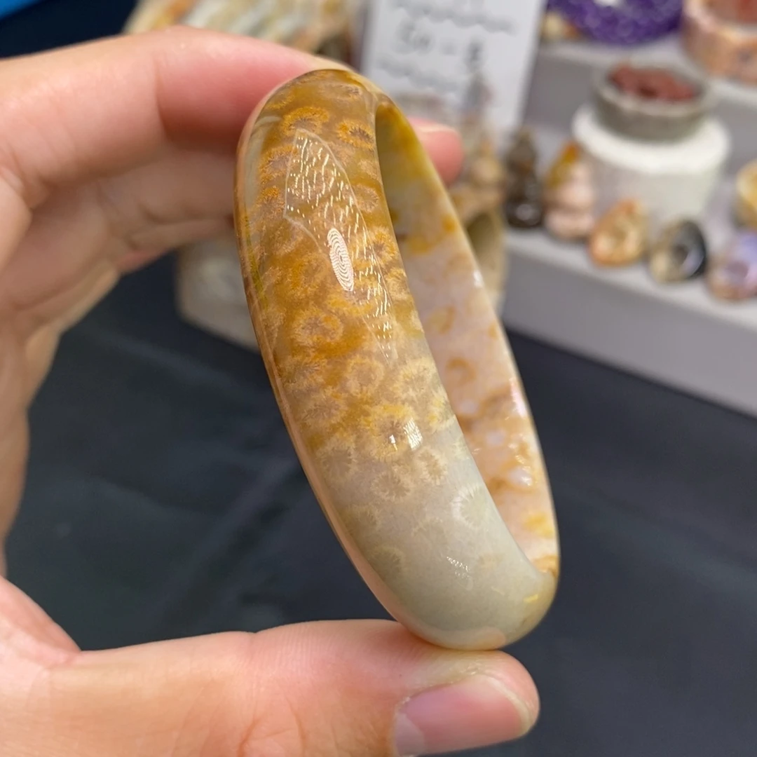 硅化玉未镶嵌手镯