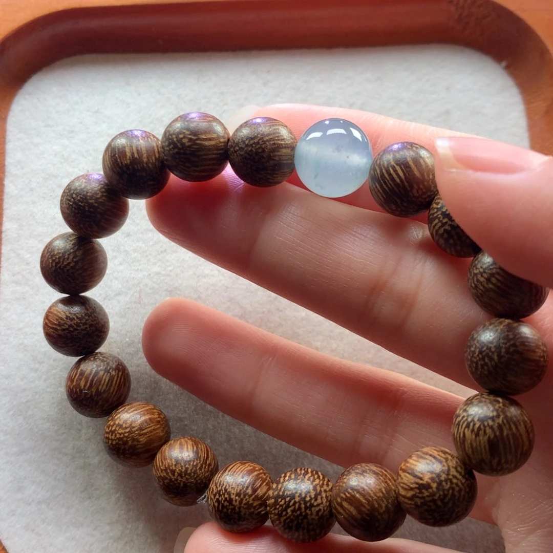 翡翠未镶嵌手链11mm