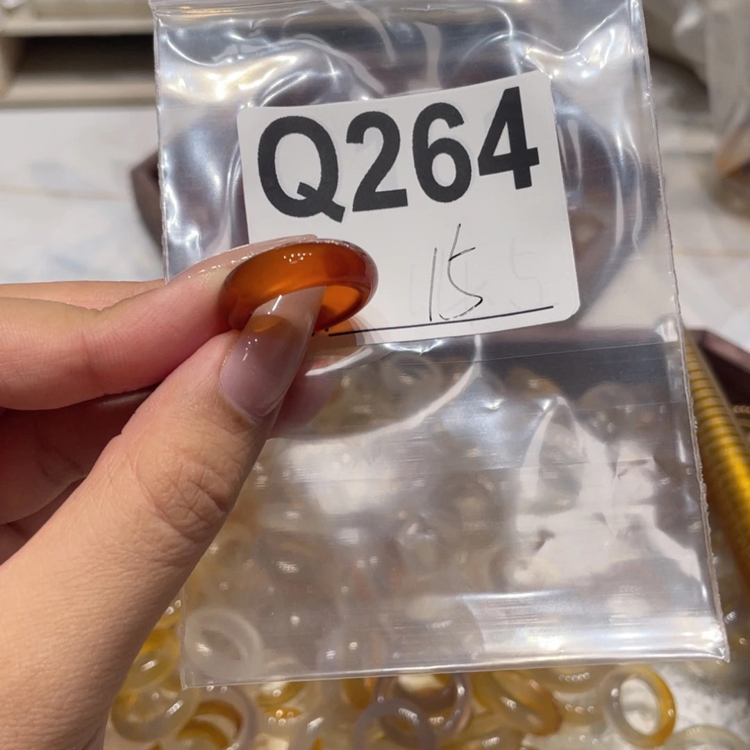 玛瑙/玉髓未镶嵌戒指264