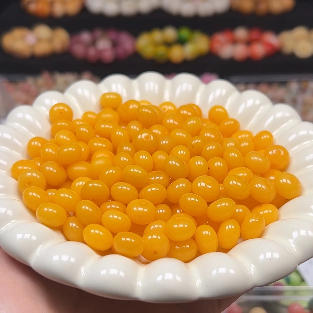 手串菩提根/象牙果微瑕11黄金算盘150颗