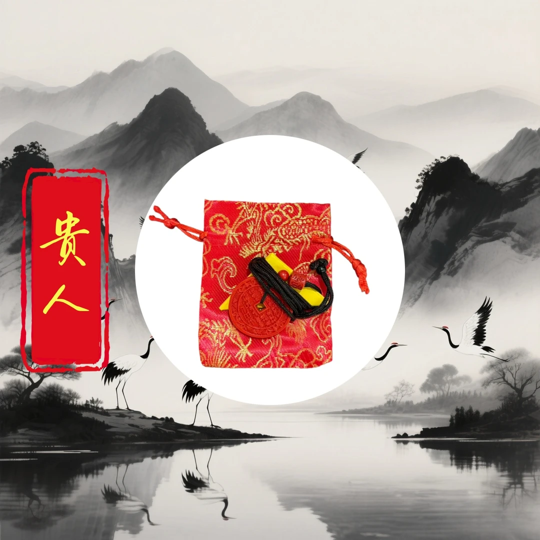 5号老师推荐 开运贵人符 手绘卡 生肖挂饰