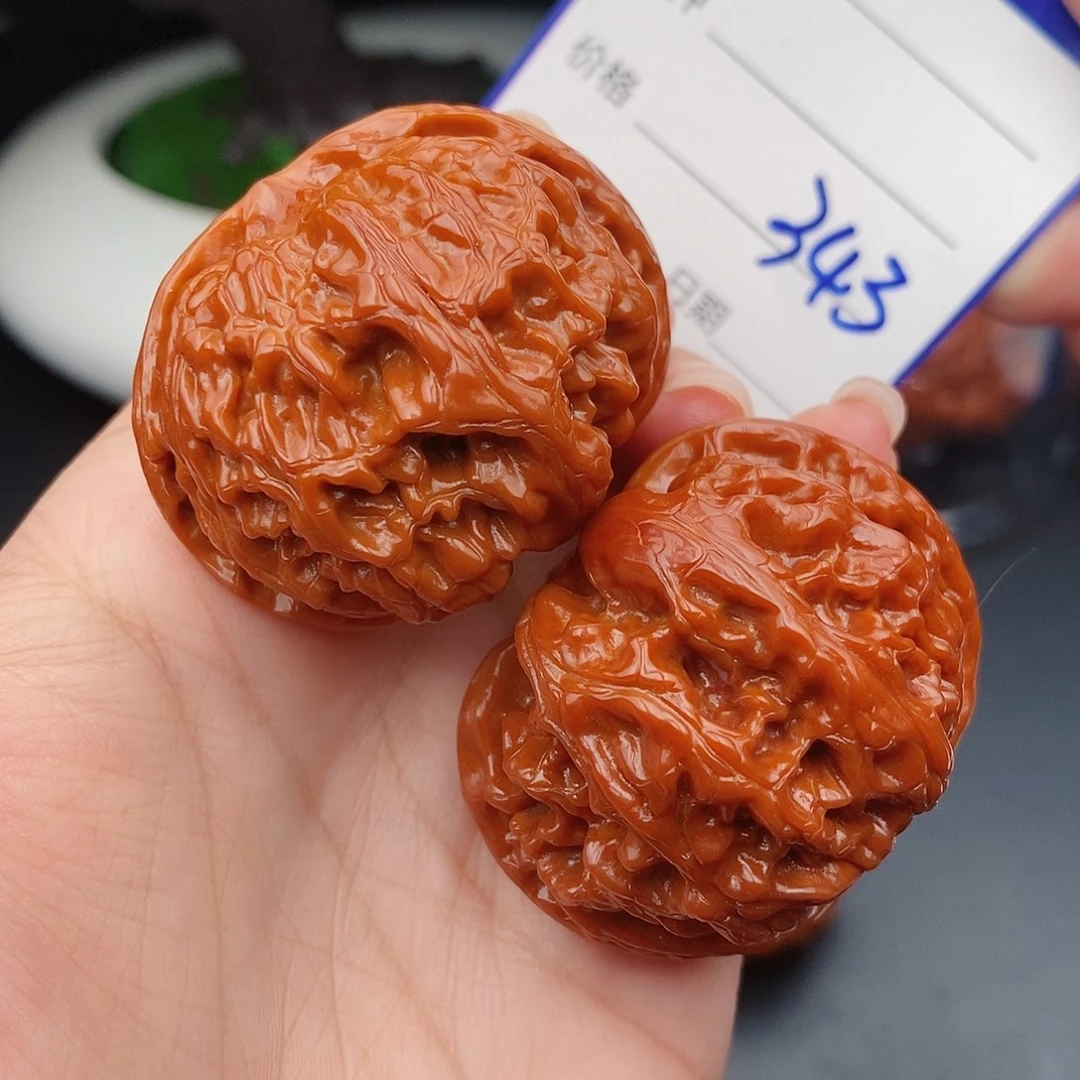 把件文玩核桃45苹果343