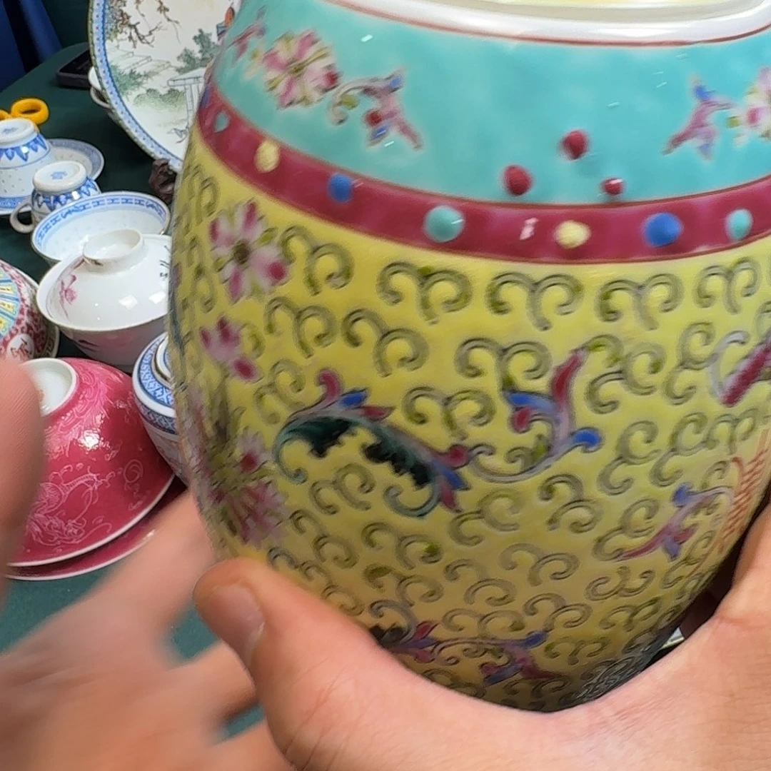 香港精品老瓷器微瑕慎拍