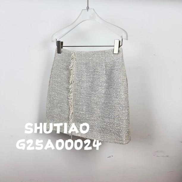 【SHUTIAO】2024秋冬：新款小众设计款短裙G25A00024