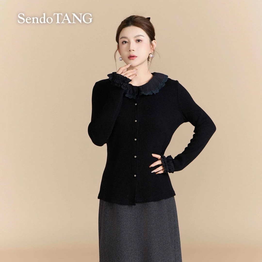 美得像花【娇艳】胖多女装时尚新款气质时尚百搭高级感针织衫