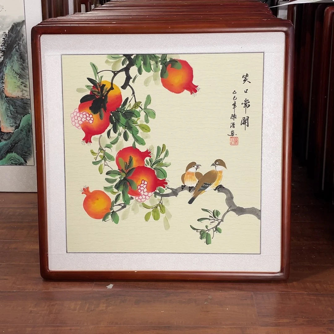 国画带框尺寸63*63厘米