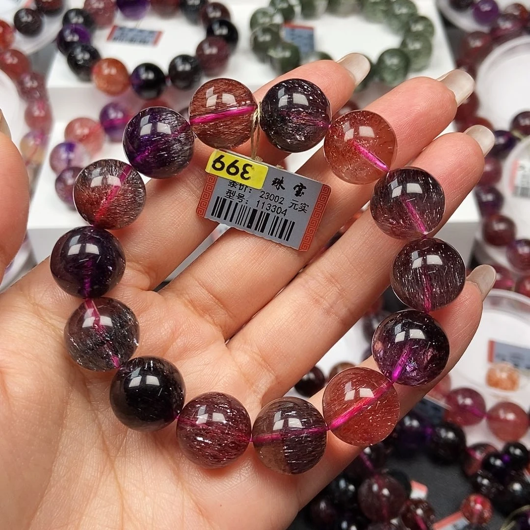 水晶手链未镶嵌超七手链113304