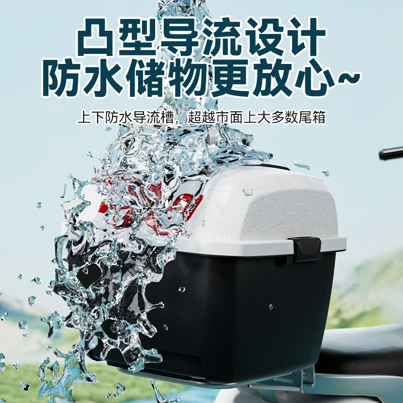 储物后备箱支架雅迪爱玛电瓶储物后尾架子通用免拆货架靠背架