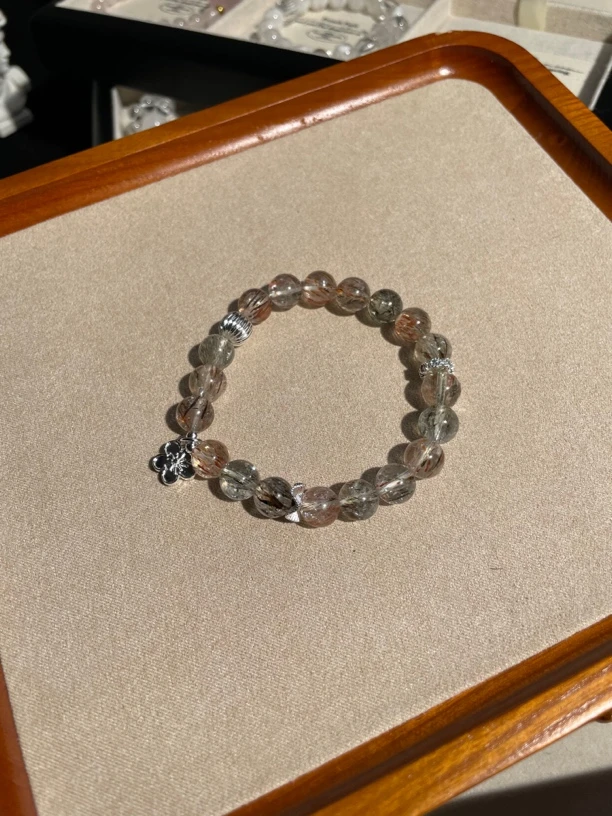 黑金超桃桃吊牌 手串