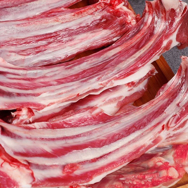 【顺丰包邮净重7斤】原切羊胸排7斤无添加煲汤炖煮食材羊胸叉
