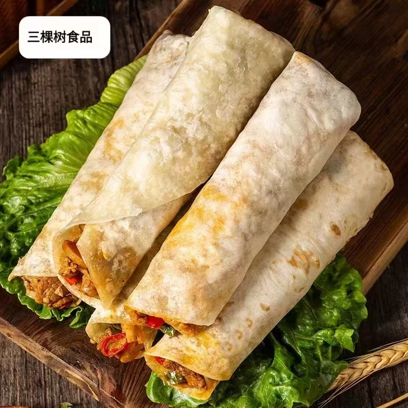 辣椒炒肉卷饼速冻面点早餐美味微波即食