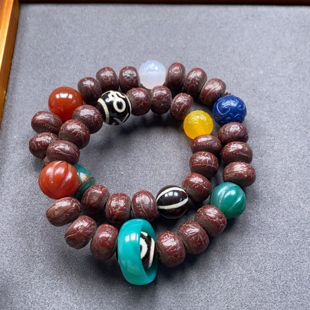 菩提把件未镶嵌凤眼