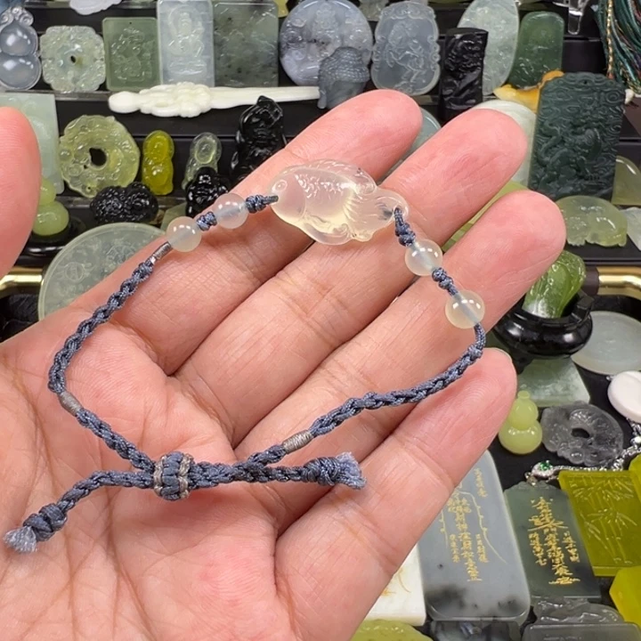 蛇纹石玉未镶嵌吊坠(赠链)