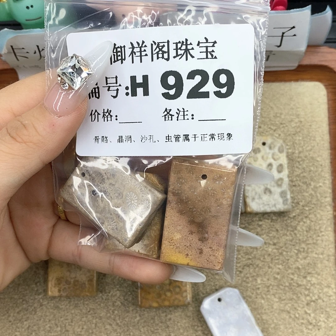 硅化珊瑚（珊瑚玉）z未镶嵌n***1