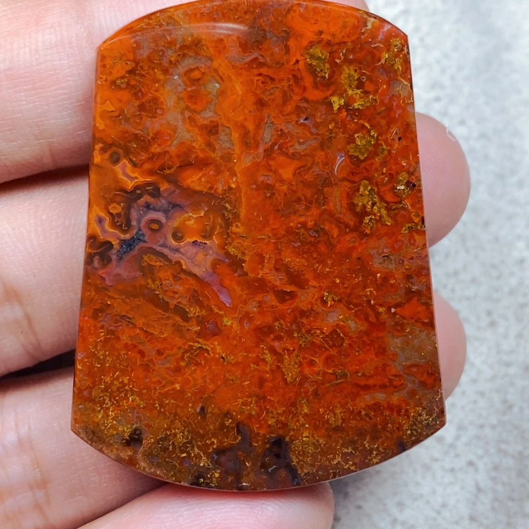 未镶嵌吊坠(不含链)玛瑙/玉髓蓝****子