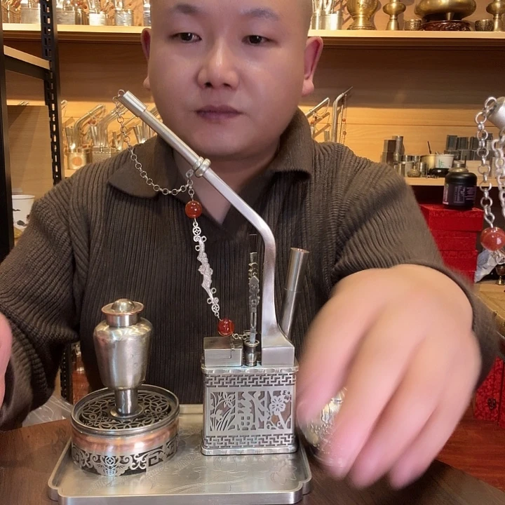 刚***子铜正版施工镂空金罩梅兰竹菊