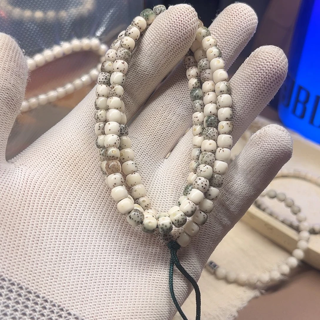 星月菩提手串6-5半壁留白108