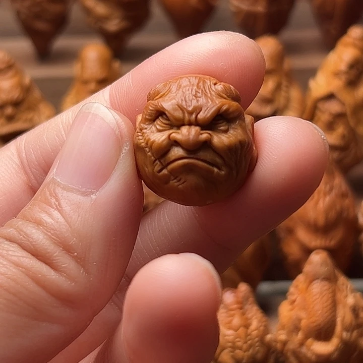 四***惑橄榄核吊坠橄榄核