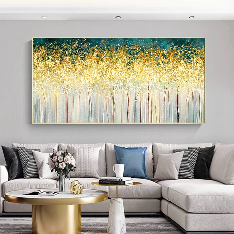 发财树钻石画2025新款轻奢客厅简约现代水晶钻十字绣抽象卧室满钻