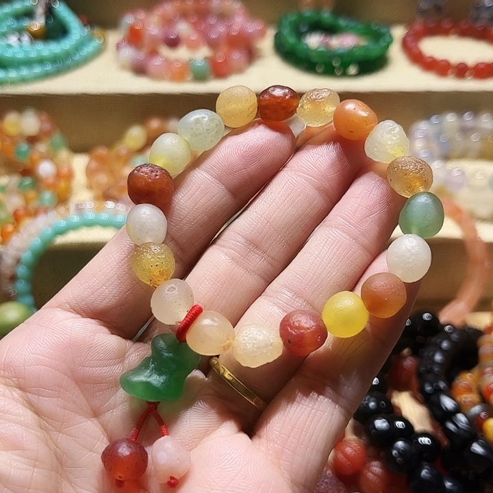 玛瑙/玉髓未镶嵌手链