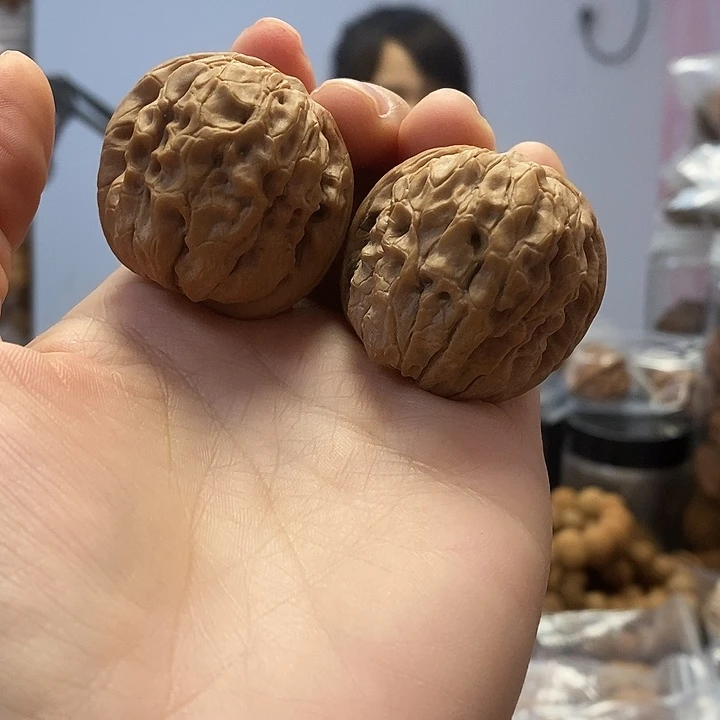 把件文玩核桃38甲骨文