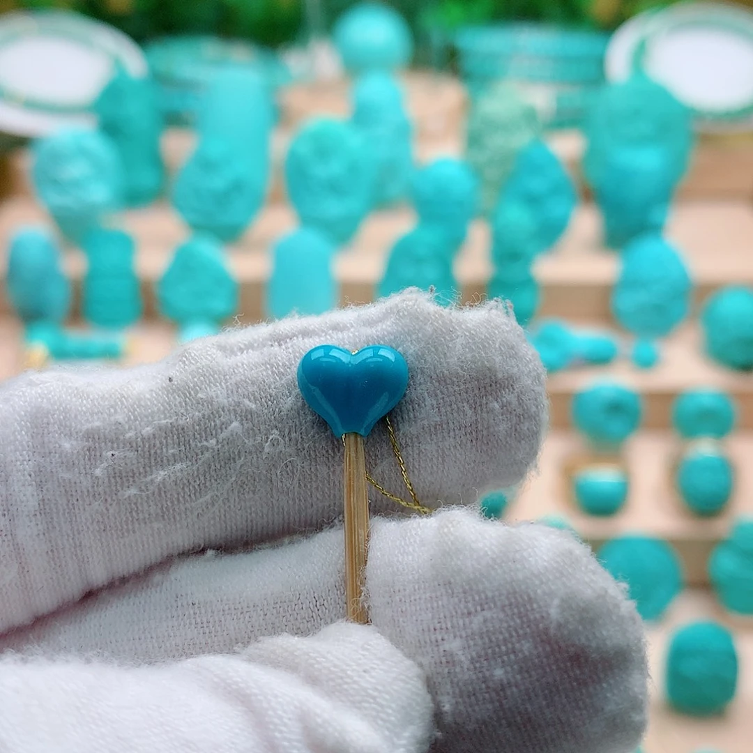 绿松石未镶嵌配饰