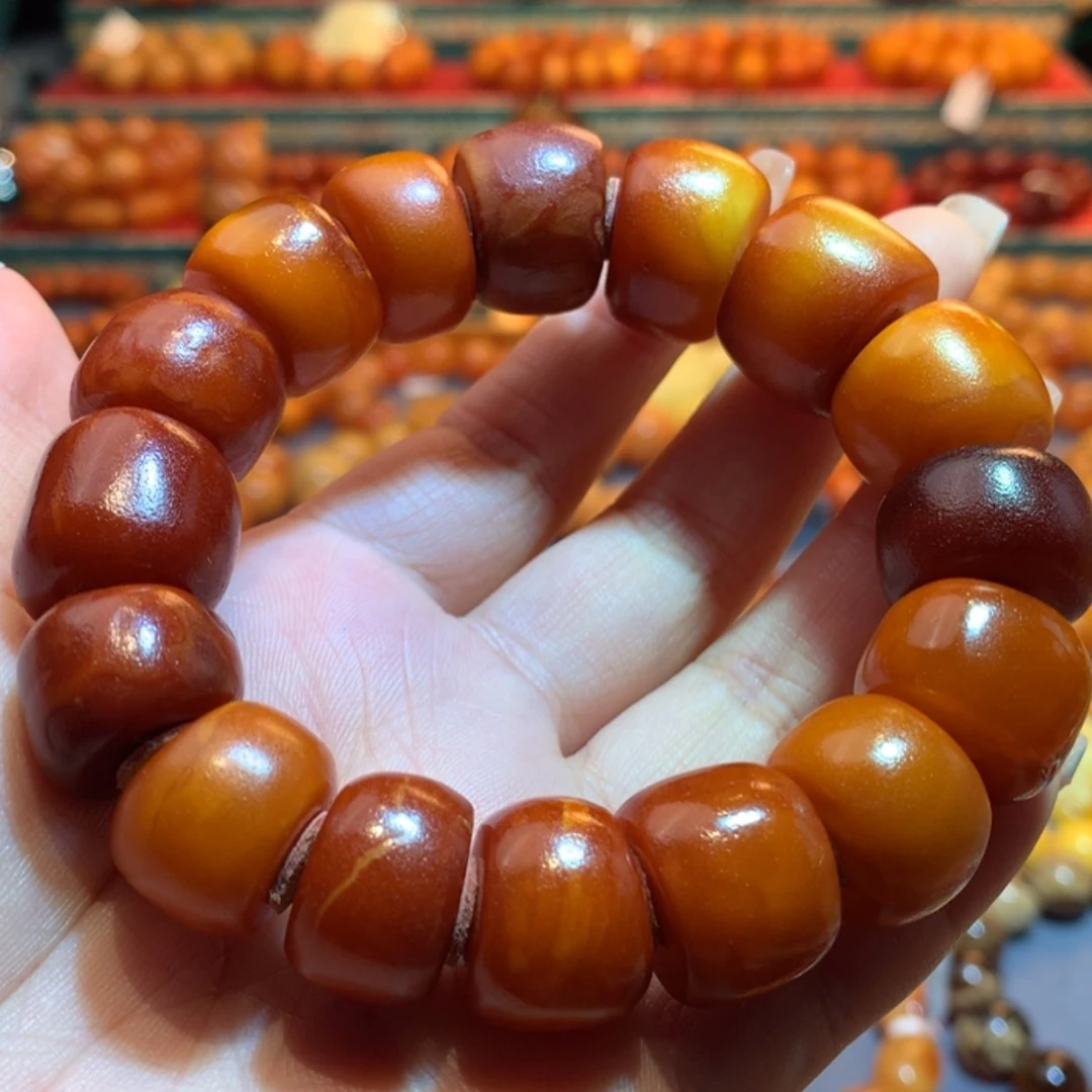 【闪购商品】未镶嵌蜜蜡手串