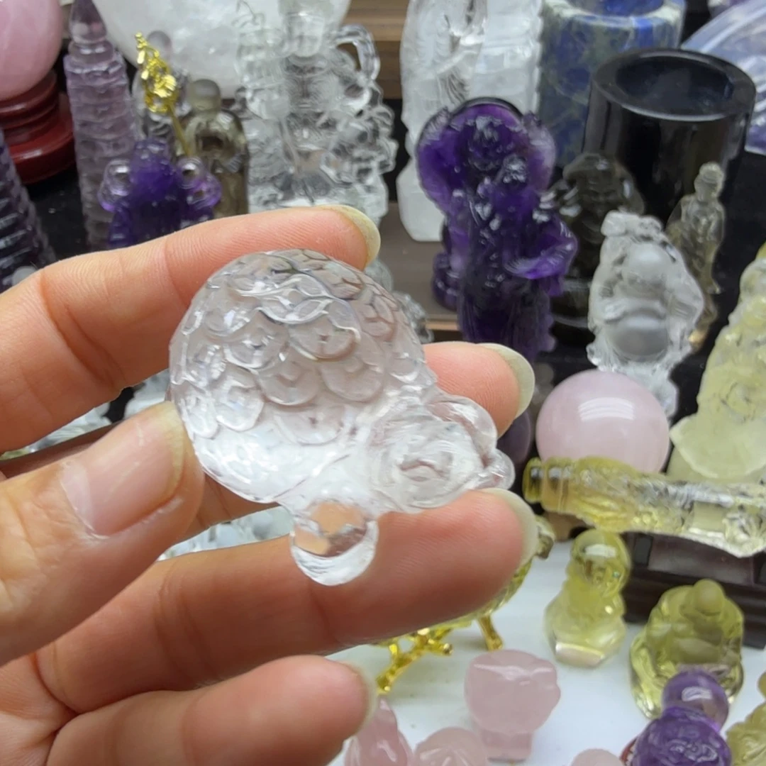 珠宝半成品水晶未镶嵌