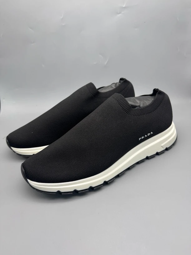 99新 Prada/普拉达 普普 飞织 乐福 休闲 板鞋 p84