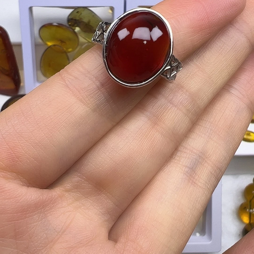 琥珀未镶嵌裸石琥珀血珀