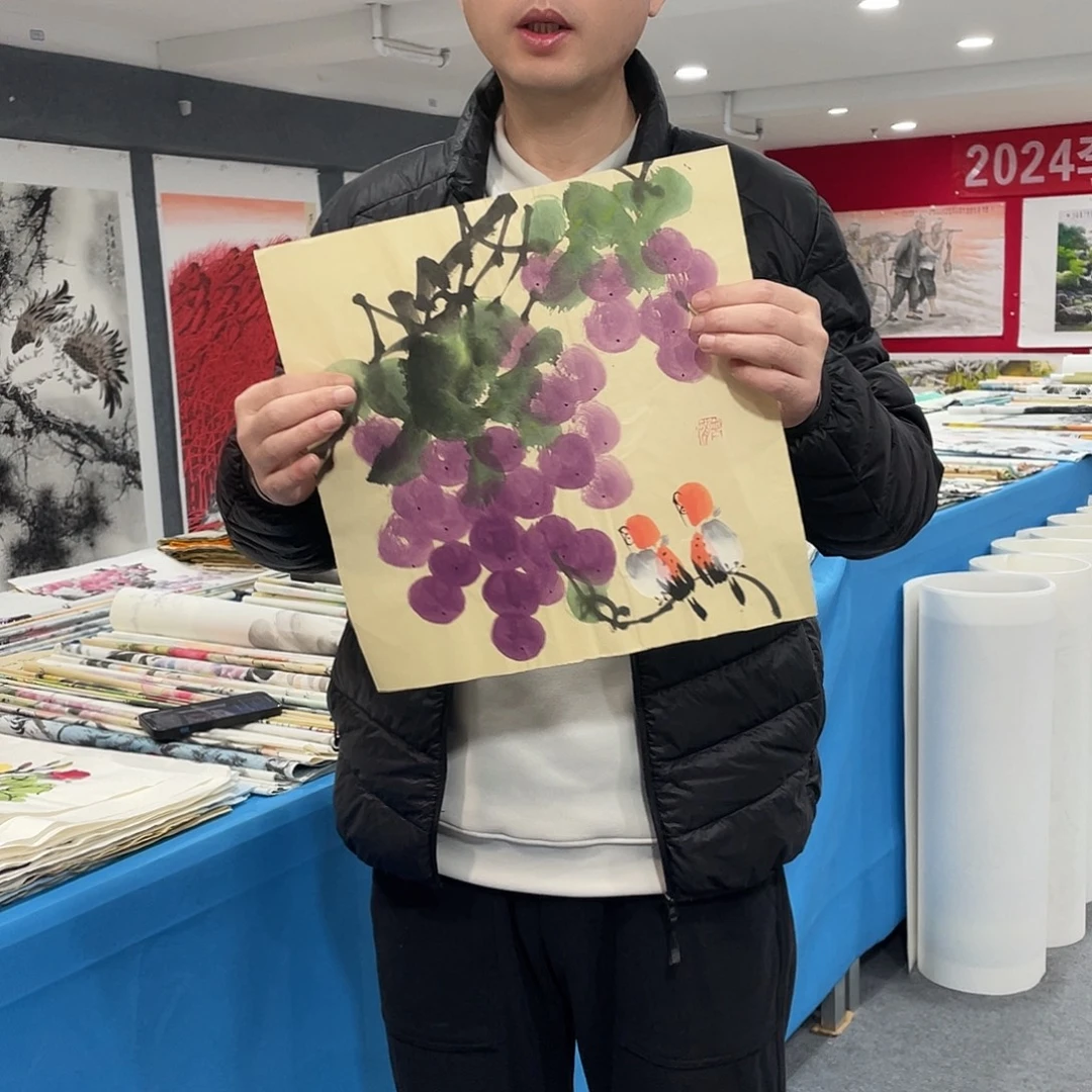 国画今天早上作品展示