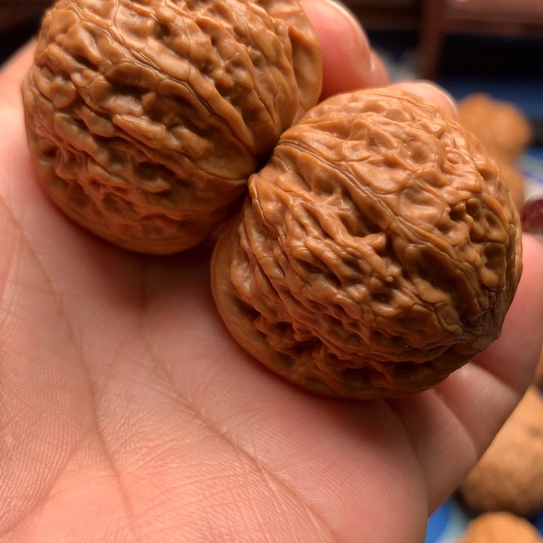 【闪购商品】文玩核桃把件董*貌铁锤39