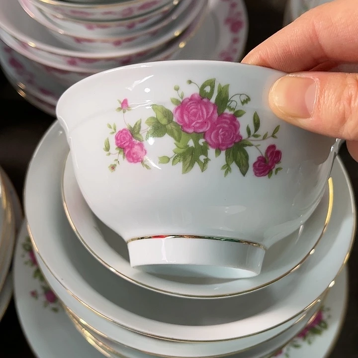 瓷片直径12:5厘米，发2个