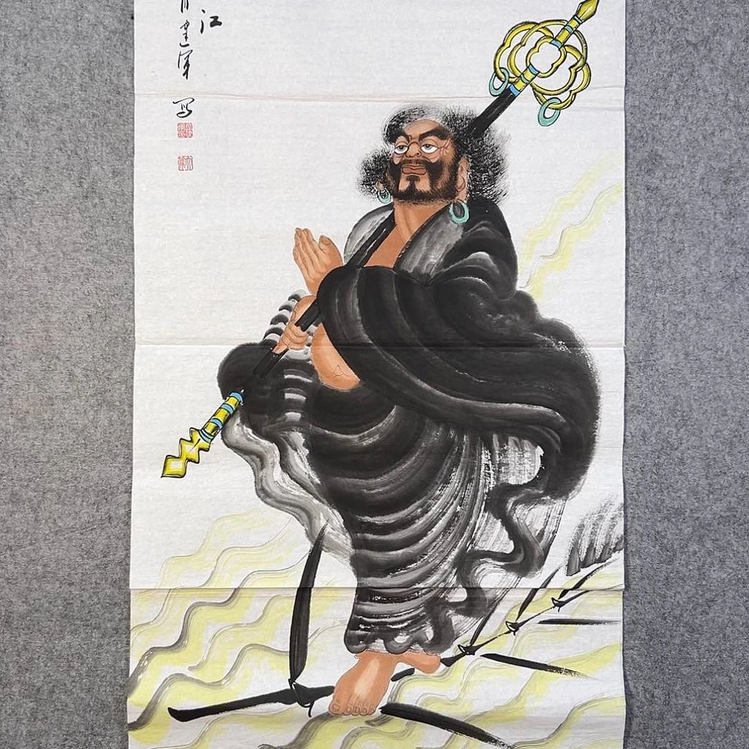 国画307 花鸟在此鸣叫时还要一