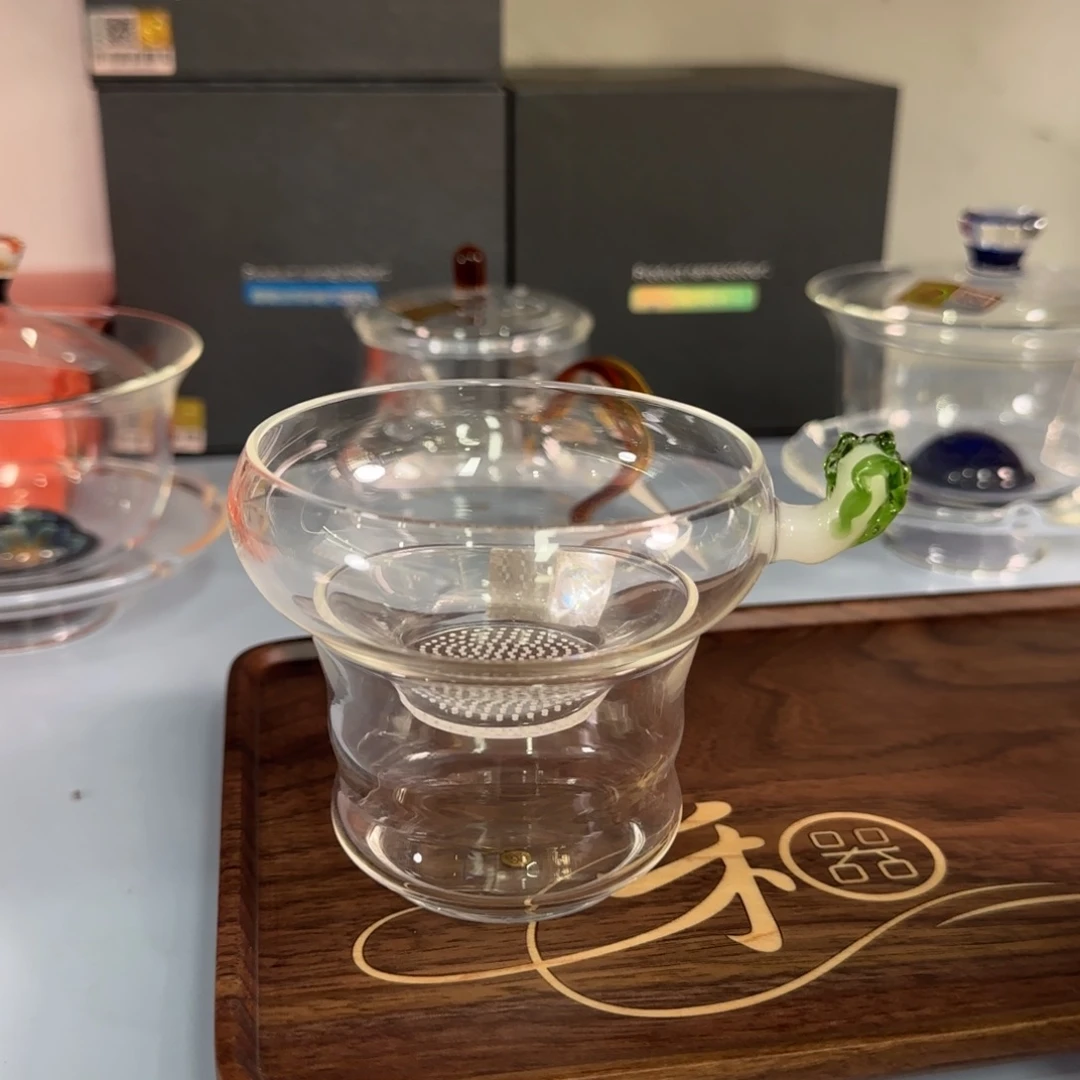 禾器百财激光茶漏