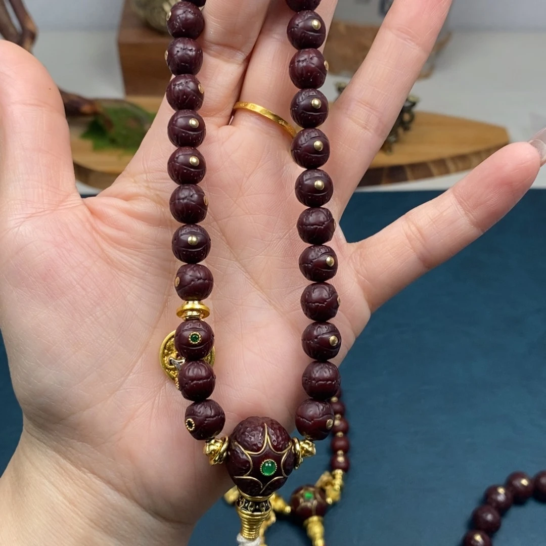 凤眼菩提手串手持金钉简配9.5