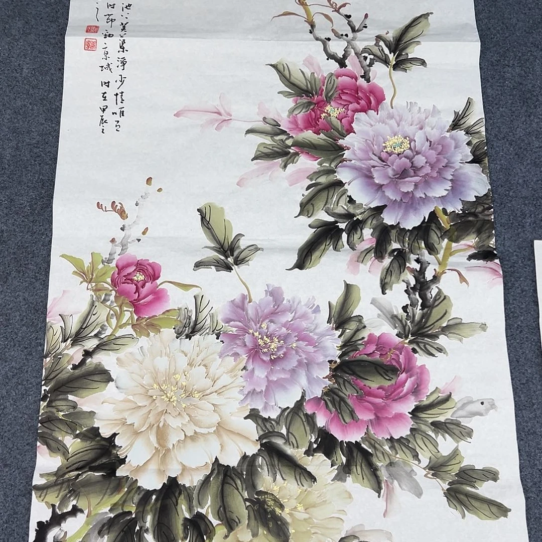 国画纯手绘作品图