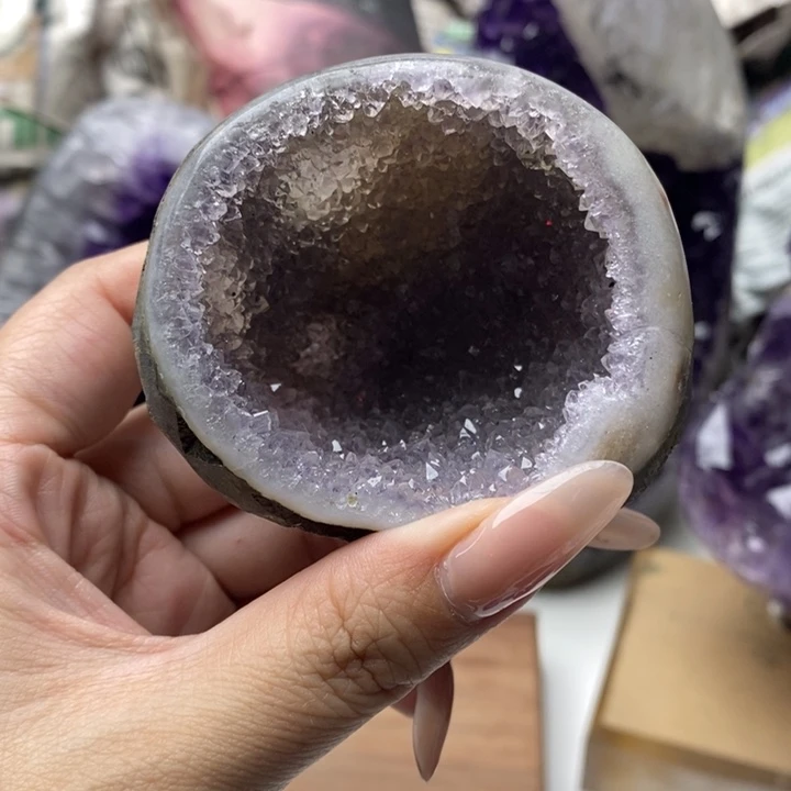 未镶嵌珠宝半成品紫晶